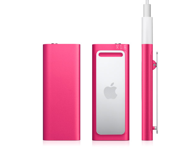 salland.eu | Apple IPod Shuffle, 2GB 3G - Pink - MC387QG/A