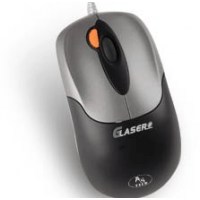 Laser wheel mouse